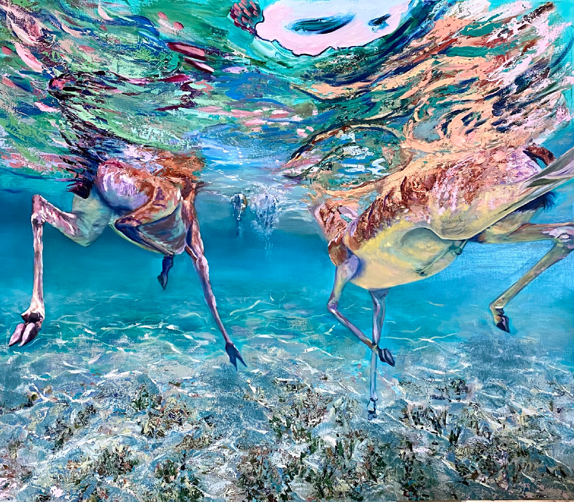 Swimming Ghazal